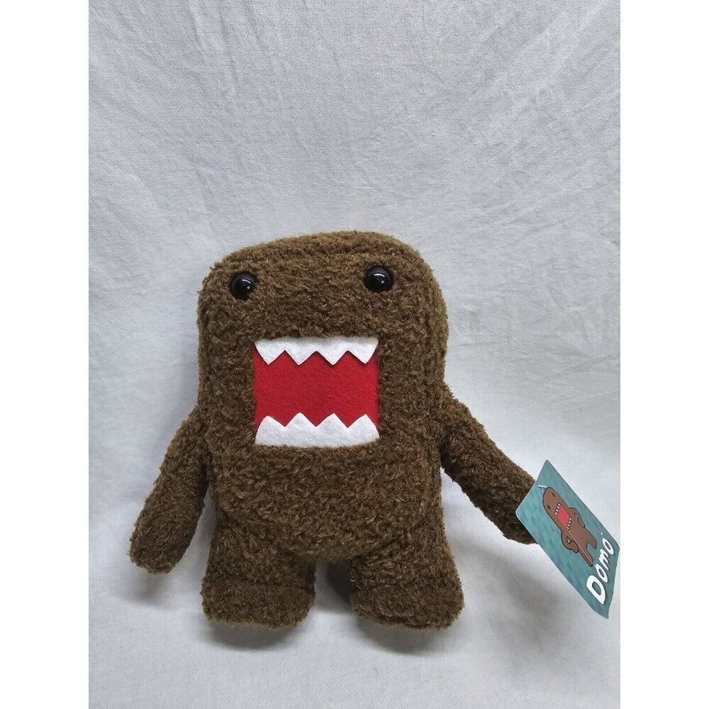 DOMO Kun Brown Plush Stuffed Animal Toy 10" KellyToy 2012 With Tags